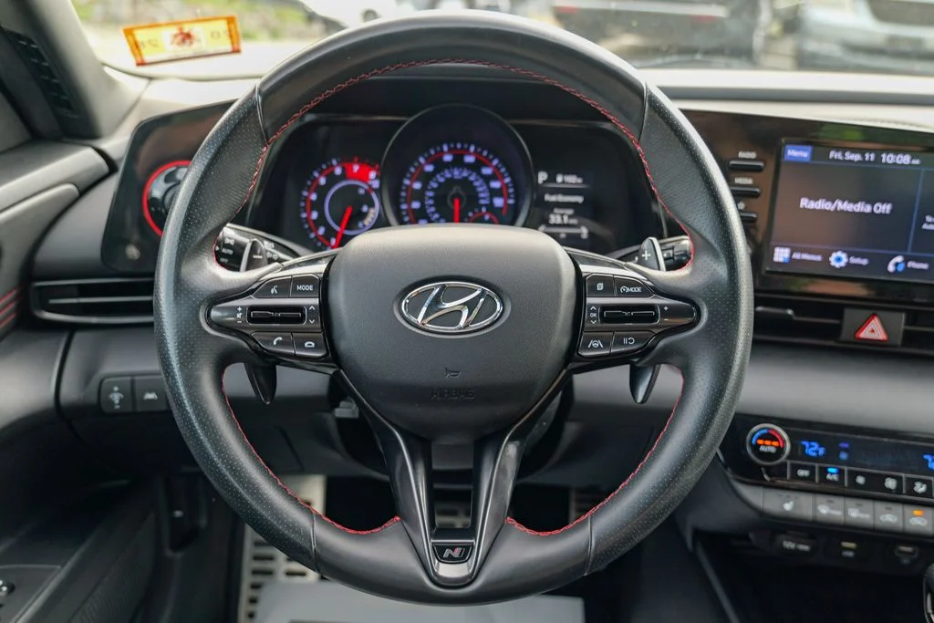 Used 2021 Ceramic White Hyundai N Line image 42