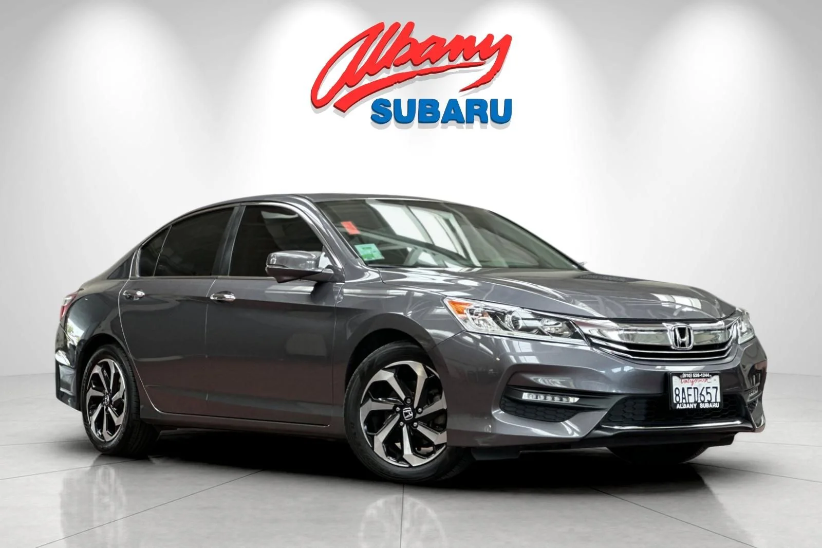 Used 2017 Honda Accord EX-L with VIN 1HGCR2F80HA153075 for sale in Albany, CA