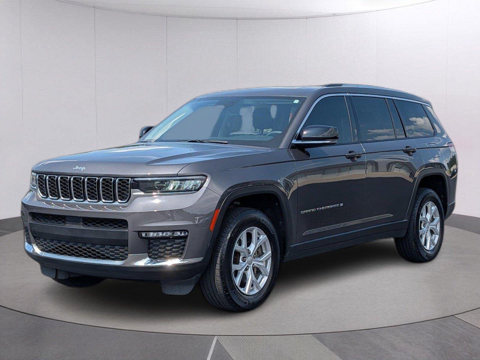 Used 2023 Baltic Gray Metallic Clearcoat Jeep Limited image 1