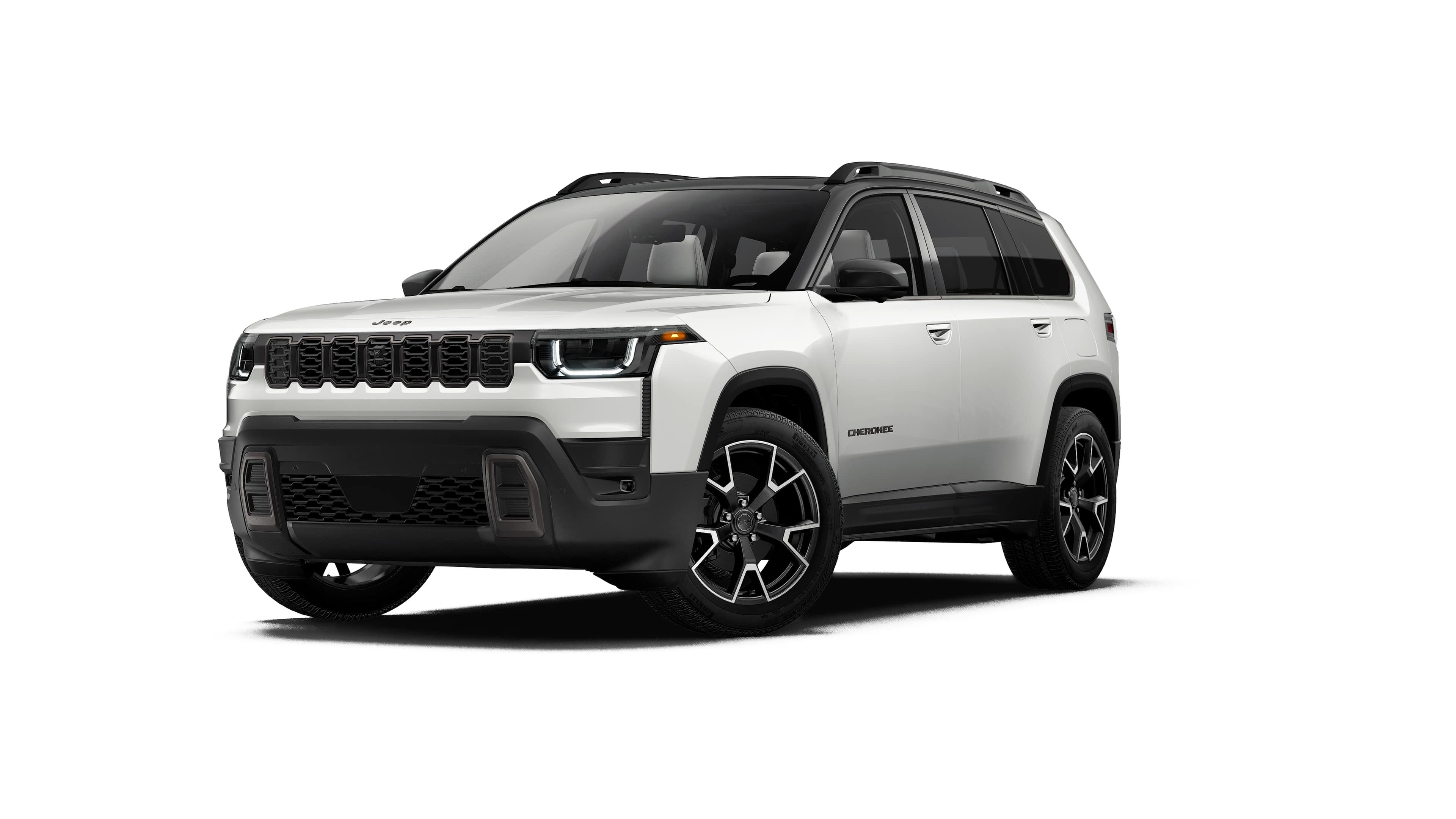 New 2027 Bright White Clear-Coat Paint Jeep Overland image 1