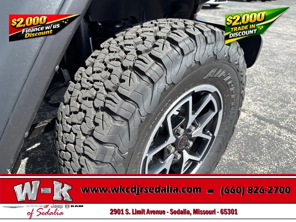 New 2026 Black Jeep Rubicon image 4
