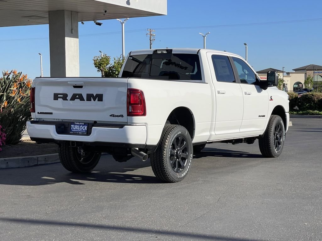 New 2026 Bright White Clear-Coat Exterior Paint RAM Laramie image 6