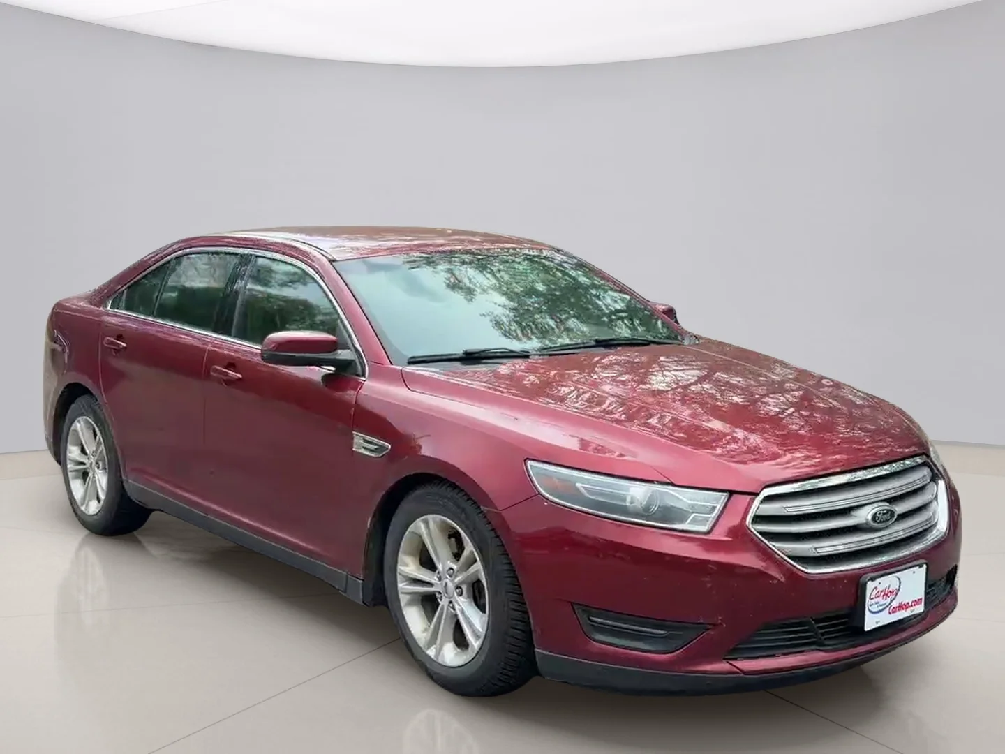 Used 2014 Red Ford SEL AWD image 7