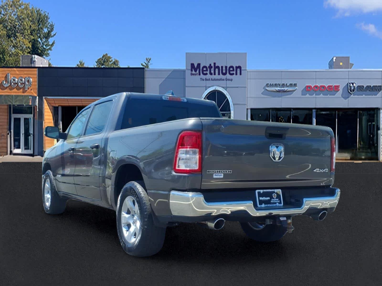 Used 2023 Granite Crystal Metallic Clearcoat Ram Big Horn image 5