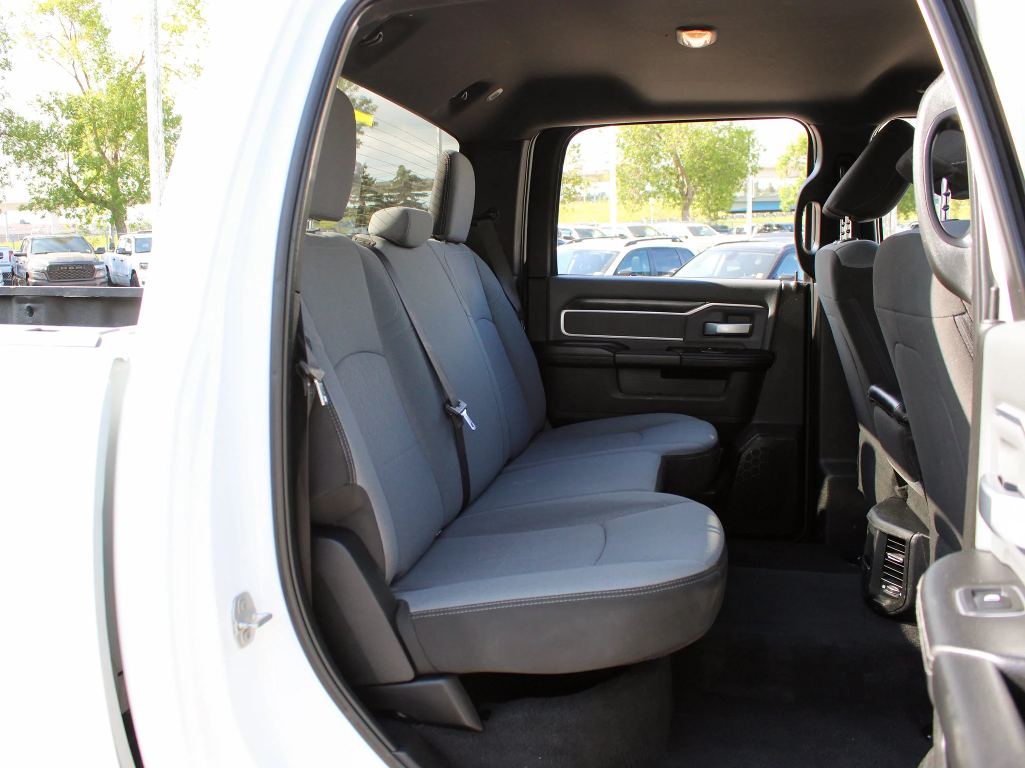 Certified Used 2023 White RAM Big Horn*No Accidents | Long Box | Backup Camera | Remote Start | Rear Air Suspension | Diesel image 19
