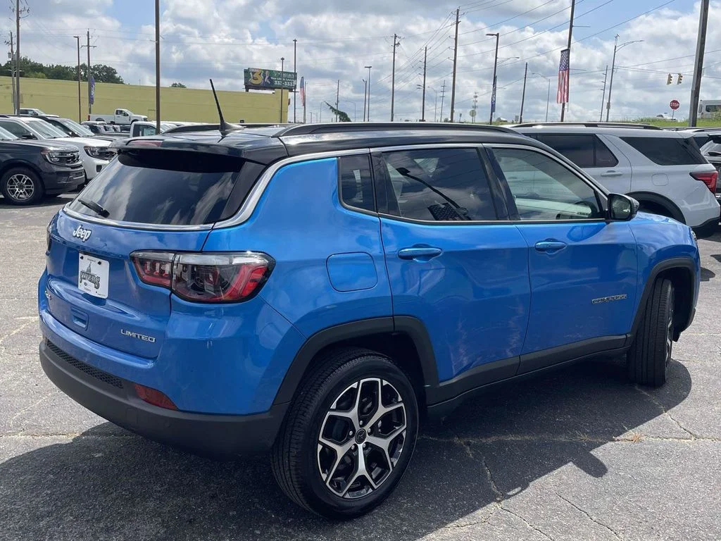 Certified Used 2025 Blue Jeep Limited image 3