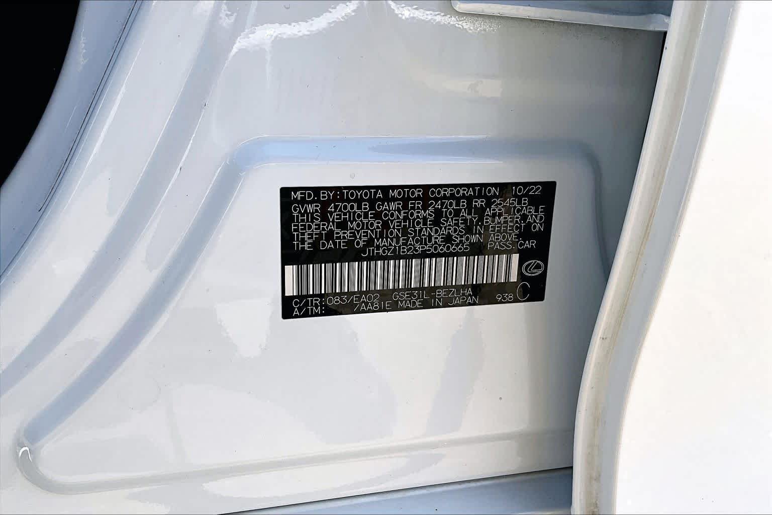 Used 2023 Ultra White Lexus F SPORT image 36