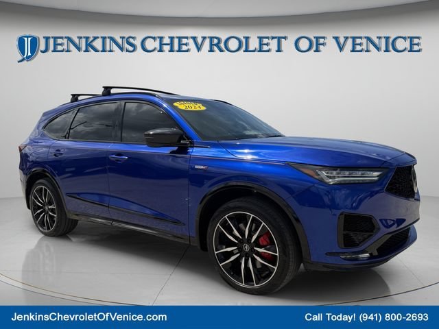 Used 2024 Blue Acura Type S Advance Package image 1