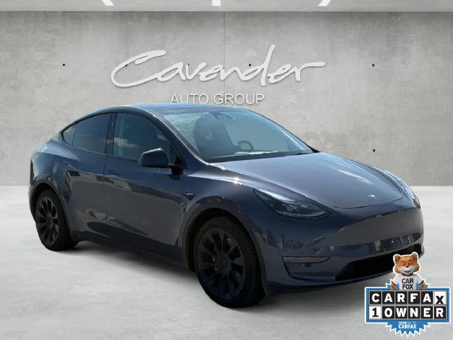 Used 2023 Tesla Model Y Long Range with VIN 7SAYGDEE1PA187075 for sale in San Antonio, TX