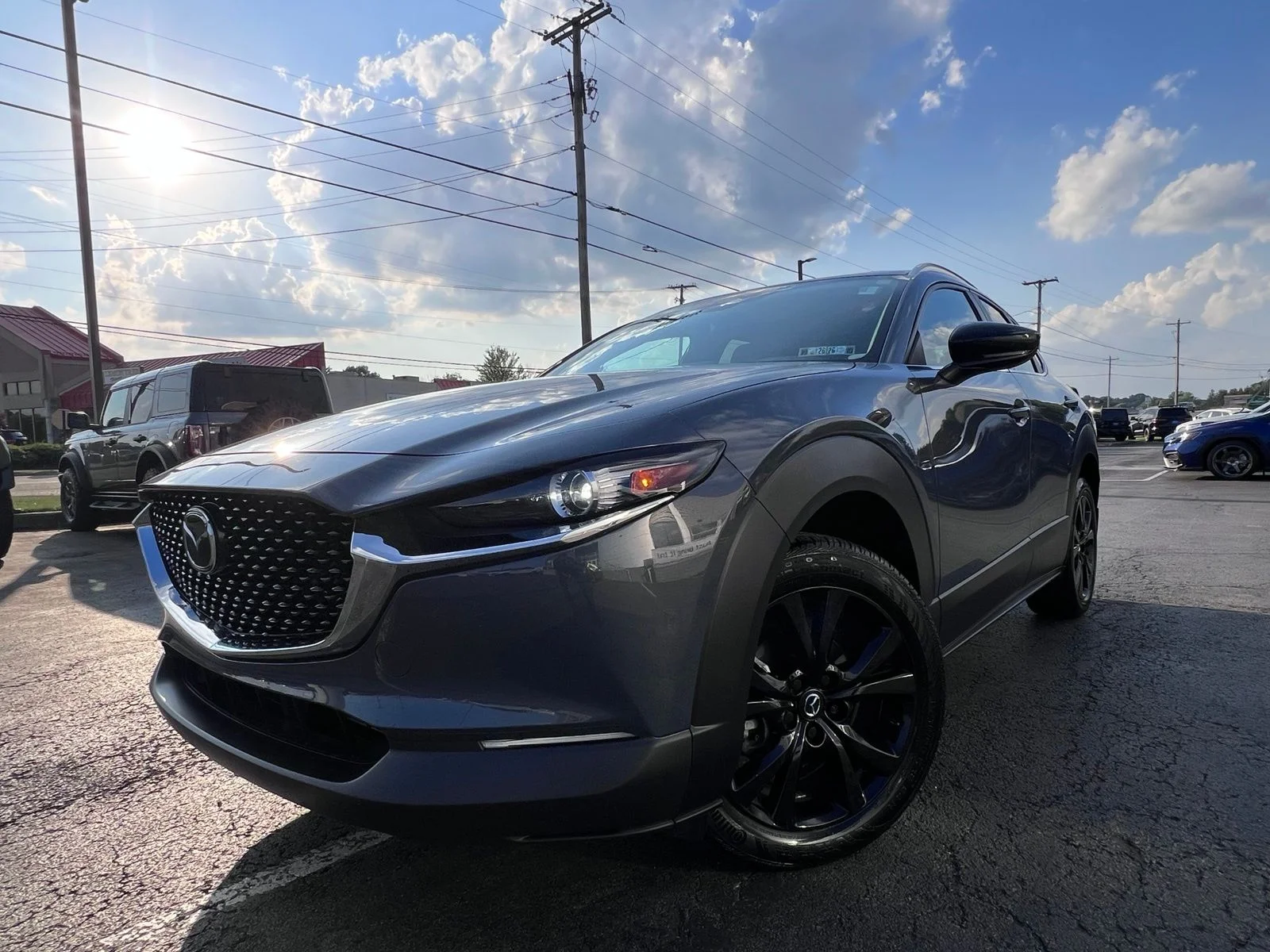 Used 2024 Polymetal Gray Metallic Mazda 2.5 S Carbon Edition image 16