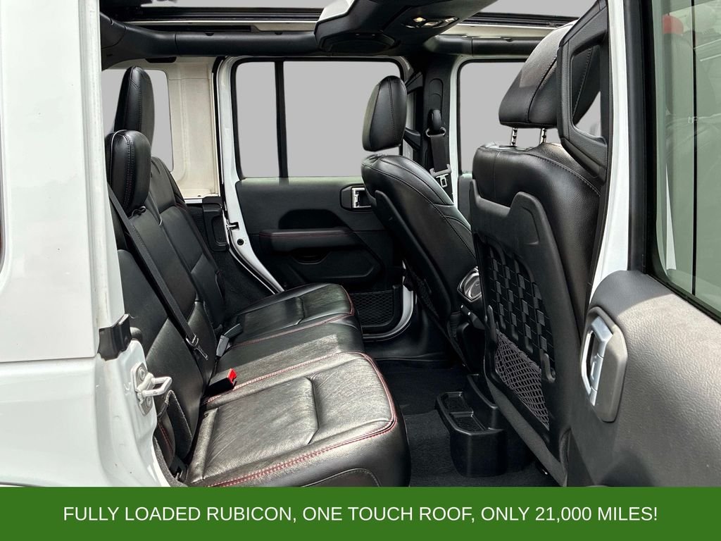 Used 2021 White Jeep Unlimited Rubicon image 10