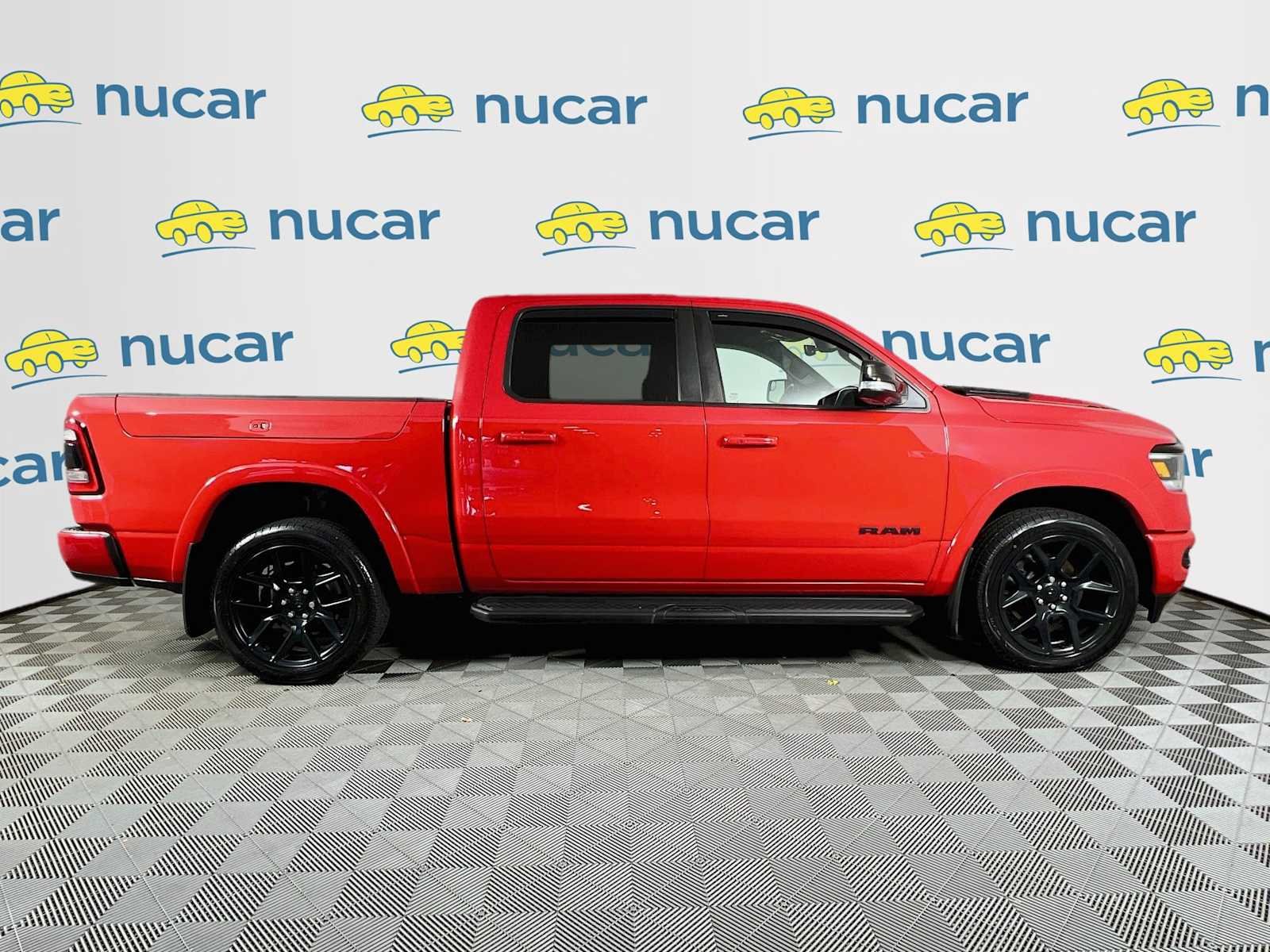 Used 2022 Flame Red Clearcoat Ram Laramie image 8