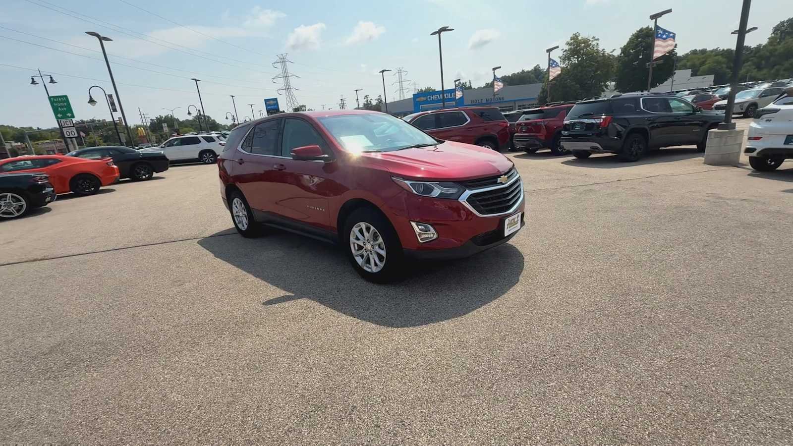 Certified Used 2018 CAJUN RED TINTCOAT Chevrolet LT image 2