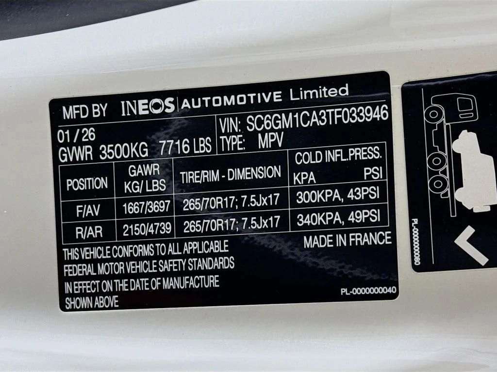 New 2026 White INEOS  image 25