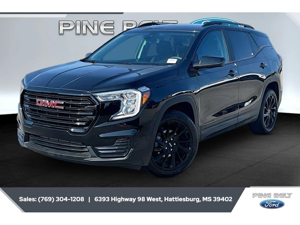 Used 2023 Ebony Twilight Metallic GMC SLE image 11