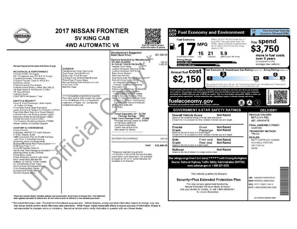 Used 2017 Red Nissan SV image 11