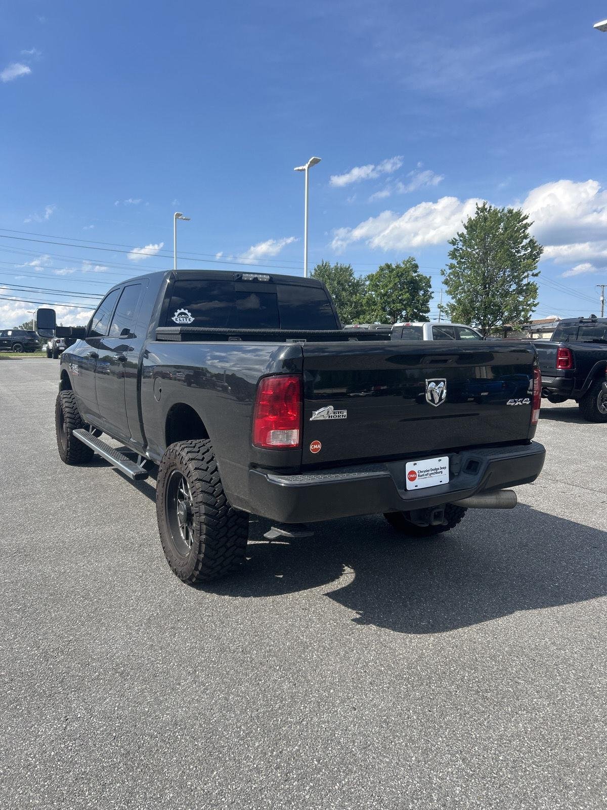 Used 2018 Brilliant Black Crystal Pearlcoat Ram Big Horn image 6