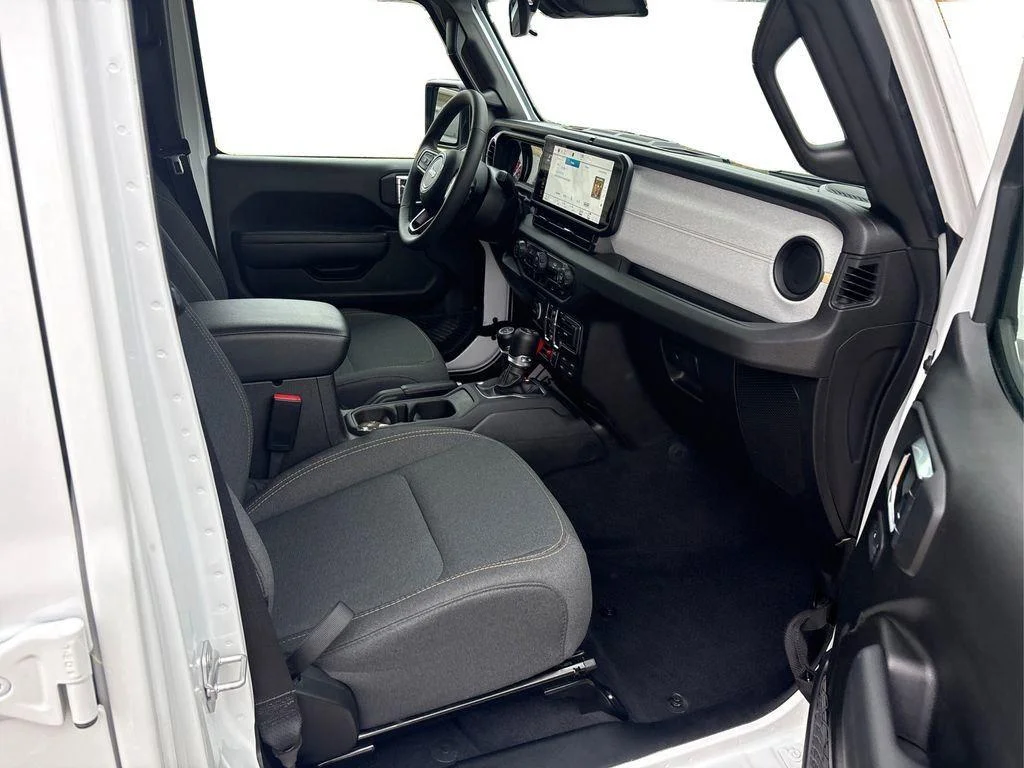 Used 2025 Bright White Clearcoat Jeep Willys image 19