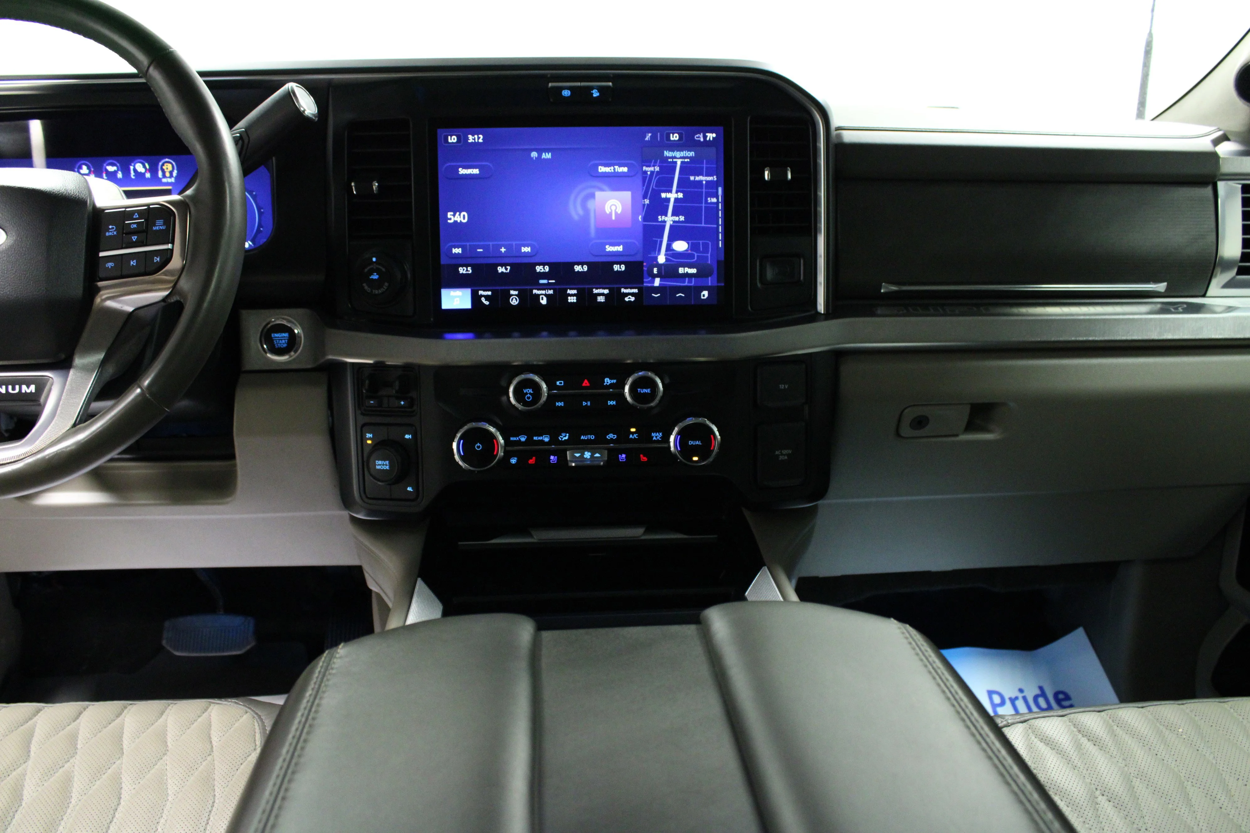 Used 2025 Agate Black Metallic Ford Platinum image 18