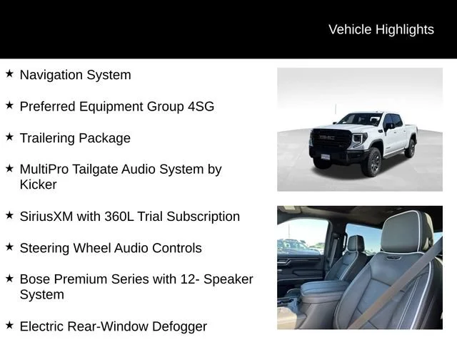New 2026 Summit White GMC AT4X image 8