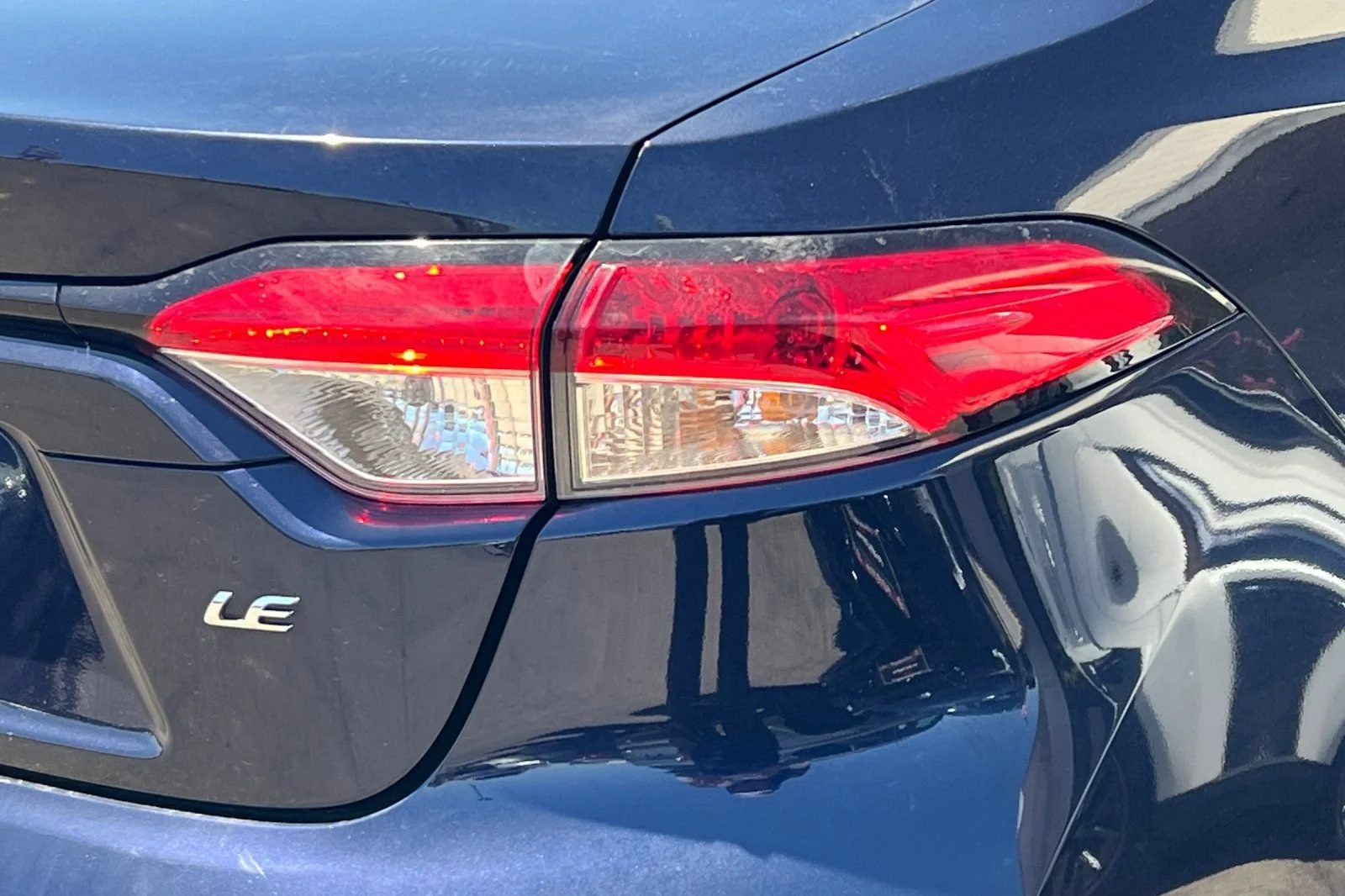 Used 2024 Blue Toyota LE image 25