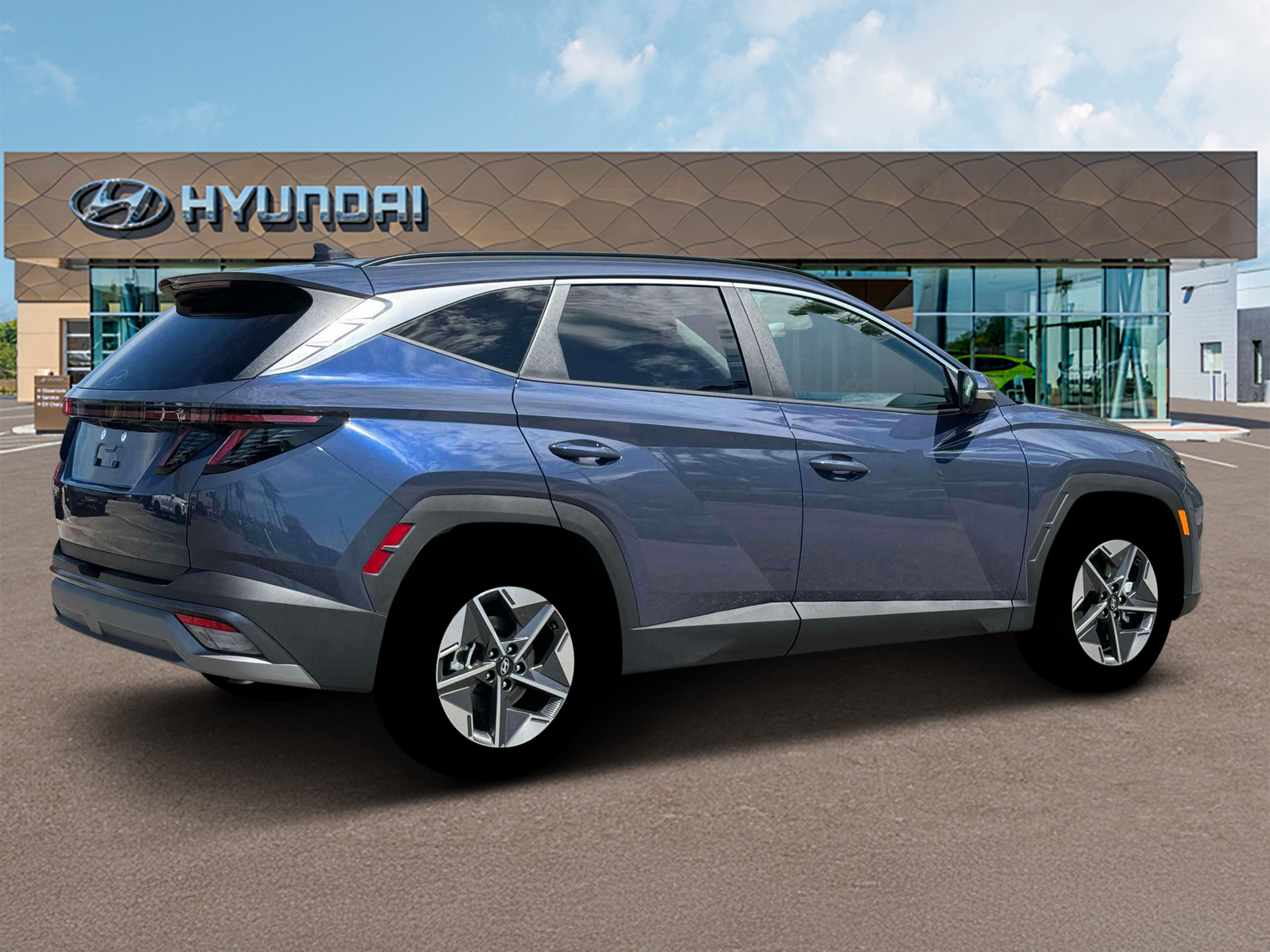 New 2026 Blue Hyundai SEL Premium FWD image 8
