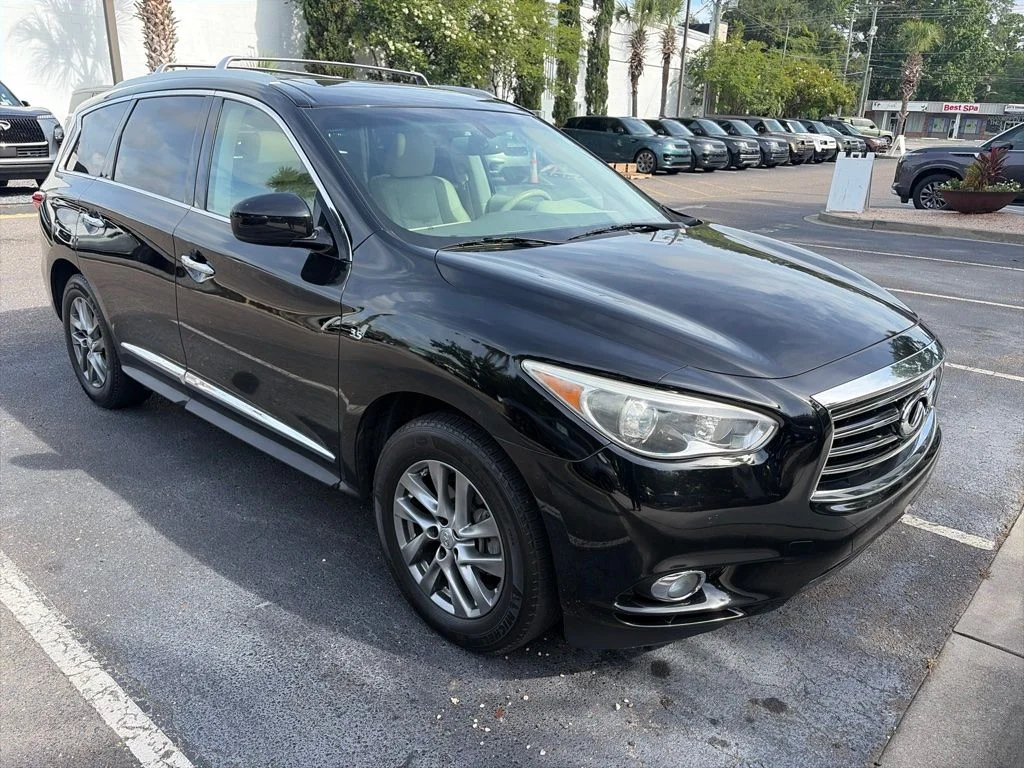 Used 2014 Black Obsidian INFINITI Base image 2