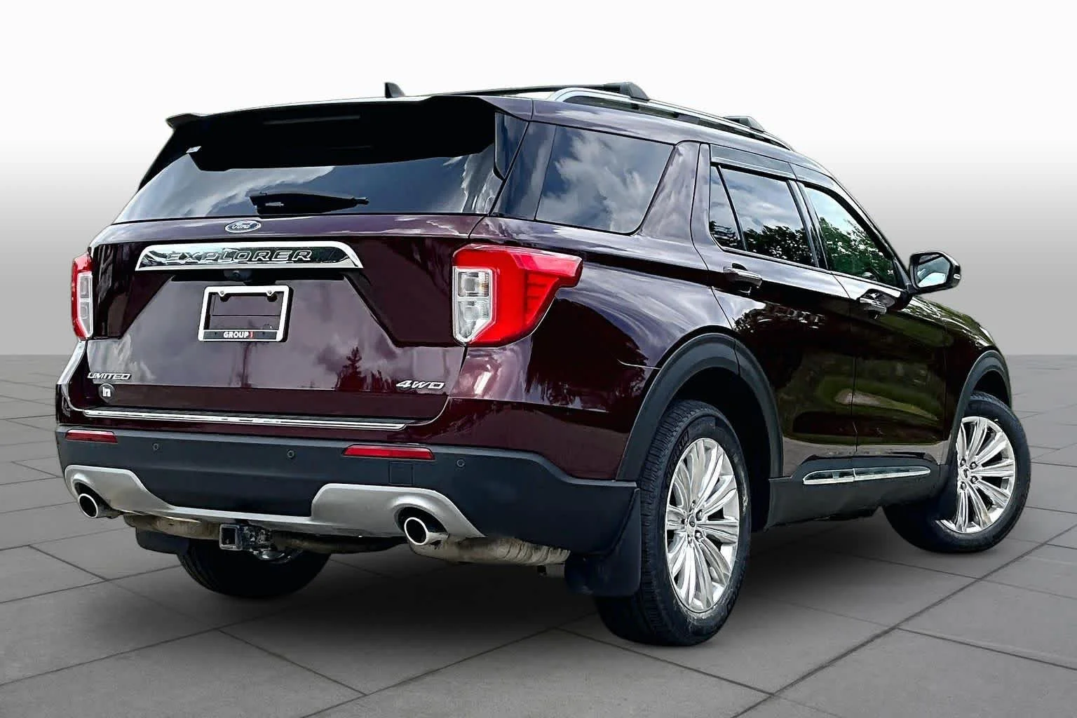 Certified Used 2022 Burgundy Velvet Tinted Clearcoat Ford Limited image 13