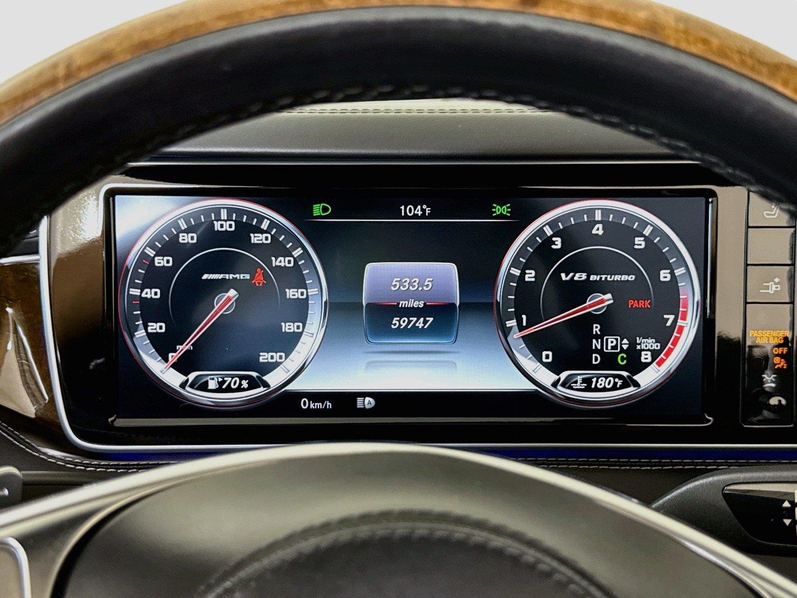 Used 2017 Obsidian Black Metallic Mercedes-Benz AMG® S 63 Conv | $187k MSRP | Designo Leather | Warmth & Comfort image 17