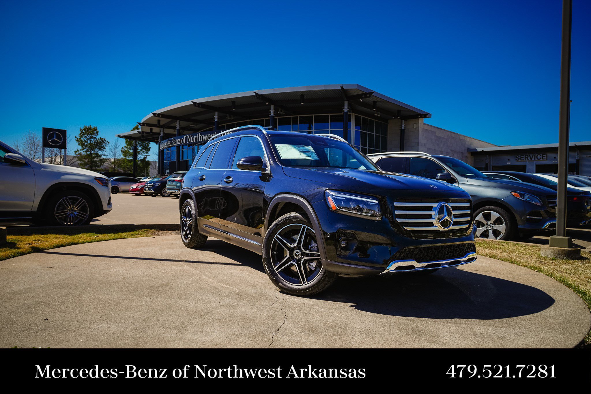 Certified Used 2026 Cosmos Black Mercedes-Benz GLB 250 image 1