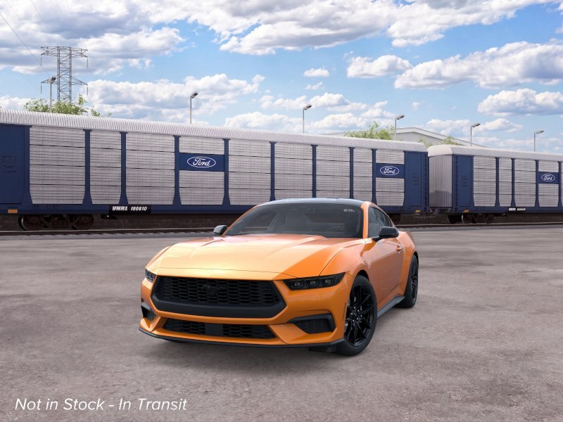 New 2026 Orange Fury Metallic Tri-coat Ford EcoBoost® Premium Fastback image 2