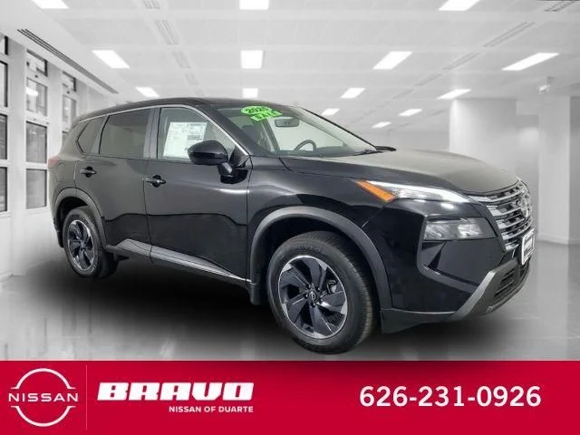 New 2025 Super Black Nissan SV image 1