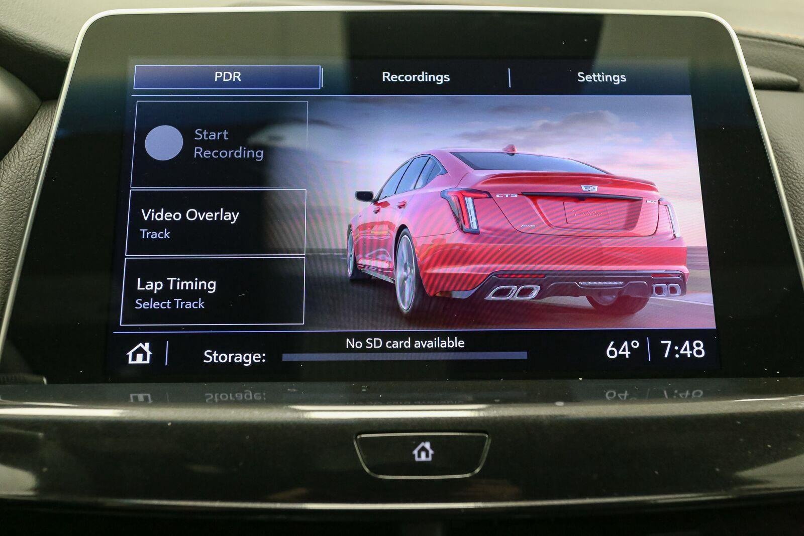 Used 2022 Summit White Cadillac VSERIES image 32