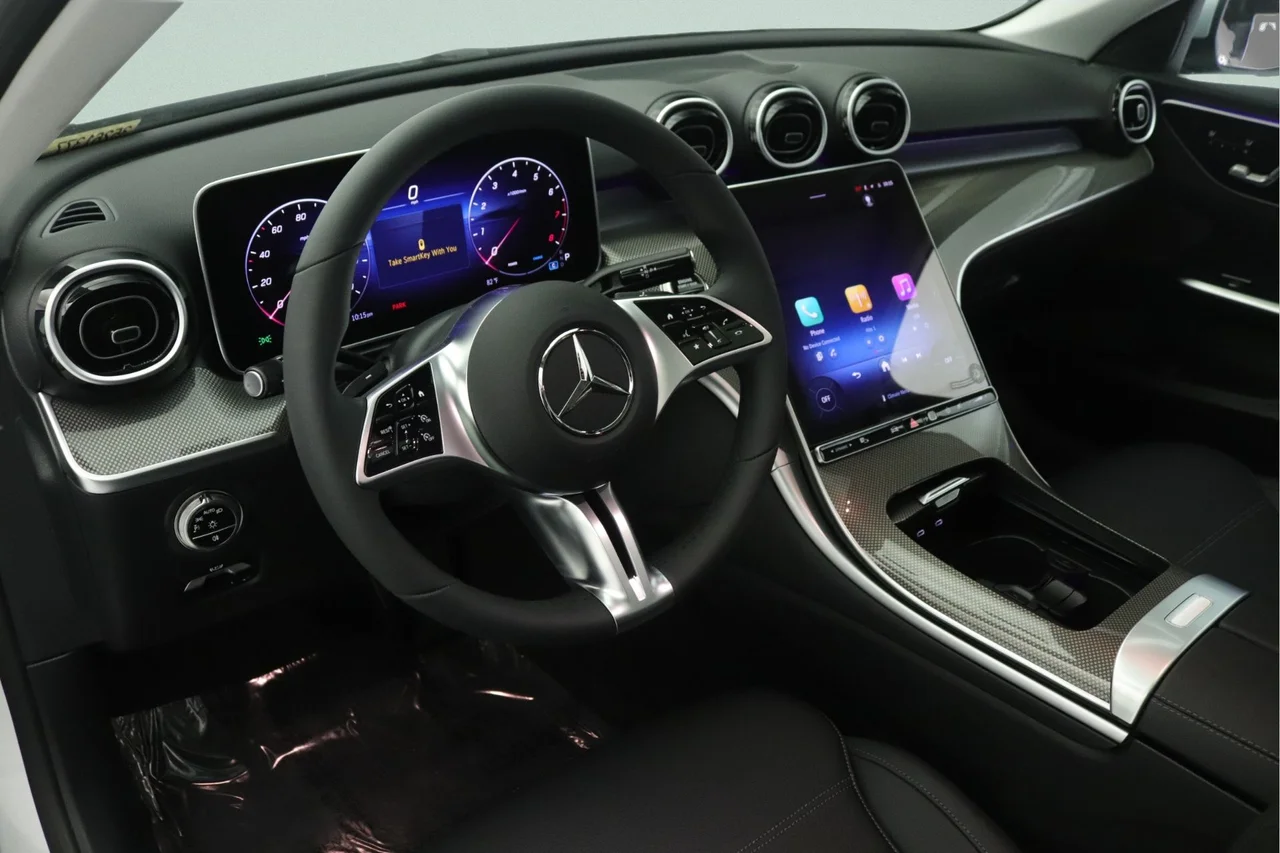 New 2026 Cirrus Silver Metallic Mercedes-Benz C 300 image 4