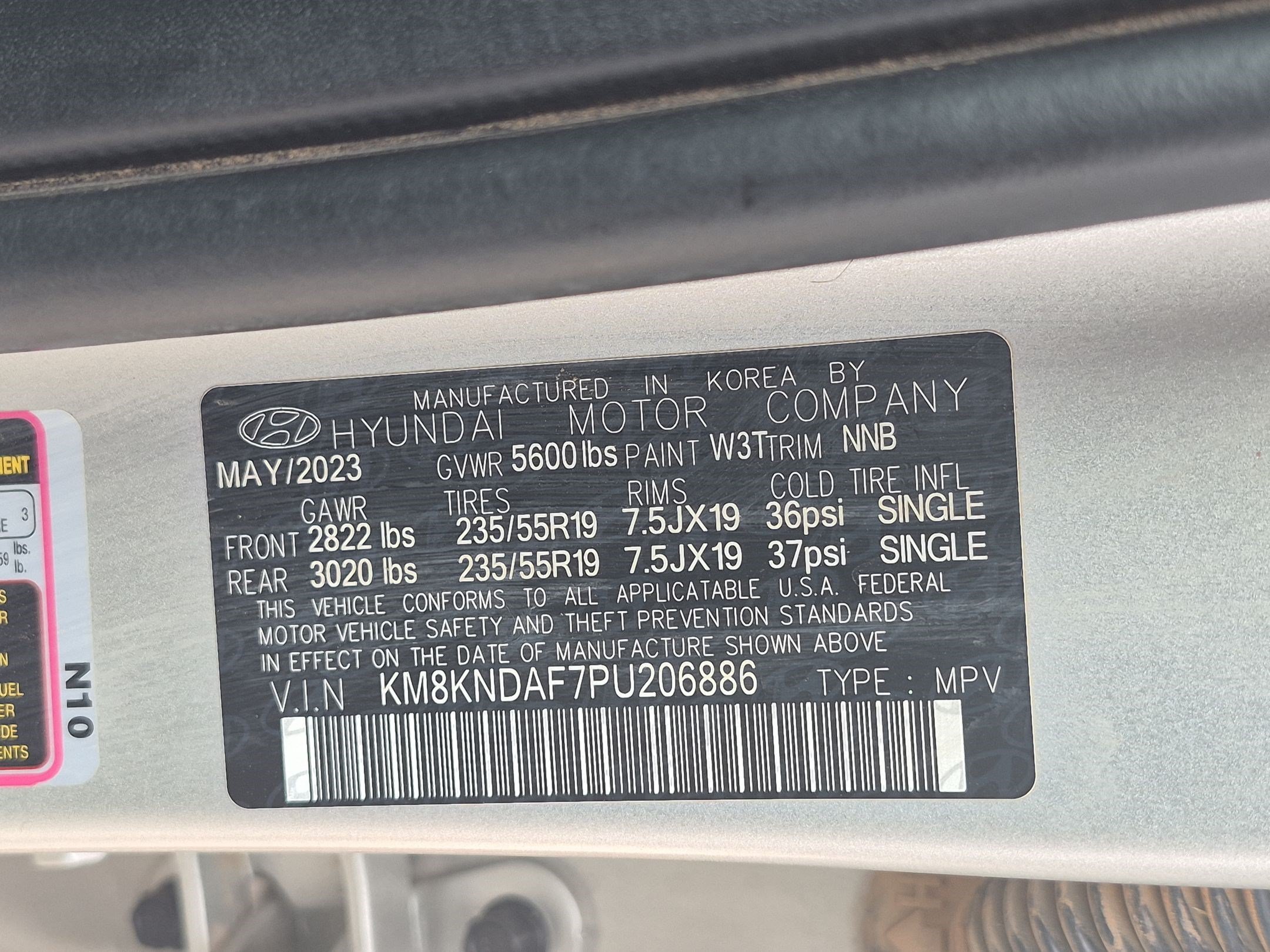 Certified Used 2023 Gravity Gold (Matte Gold) Hyundai SEL image 34