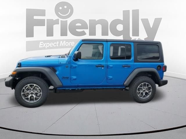 New 2026 Hydro Blue Pearl-Coat Exterior Paint Jeep Sport S image 2
