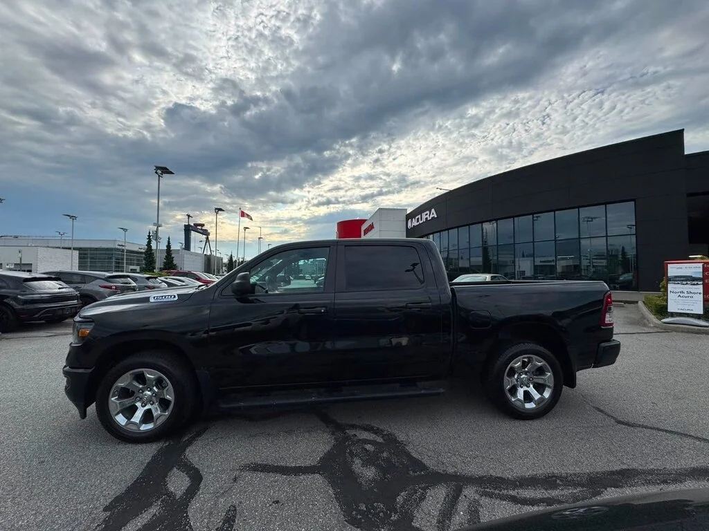 Used 2024 Diamond Black Crystal Pearl Ram Tradesman 4x4 Crew Cab 5