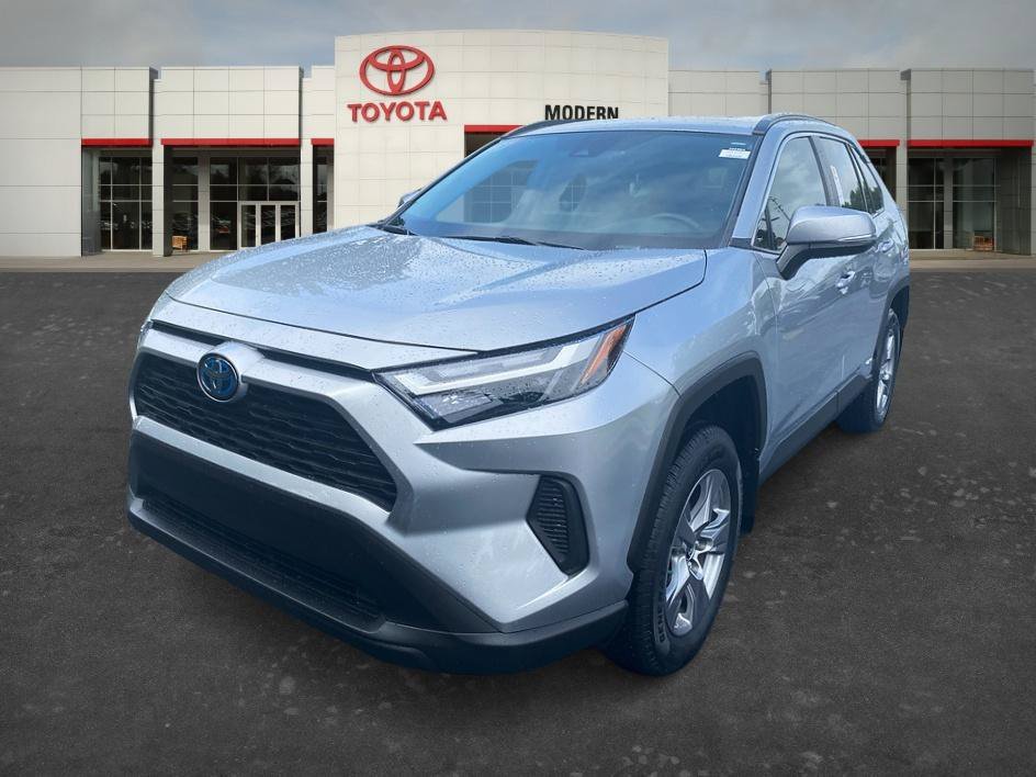 Used 2024 Silver Sky Metallic Toyota Hybrid XLE image 1