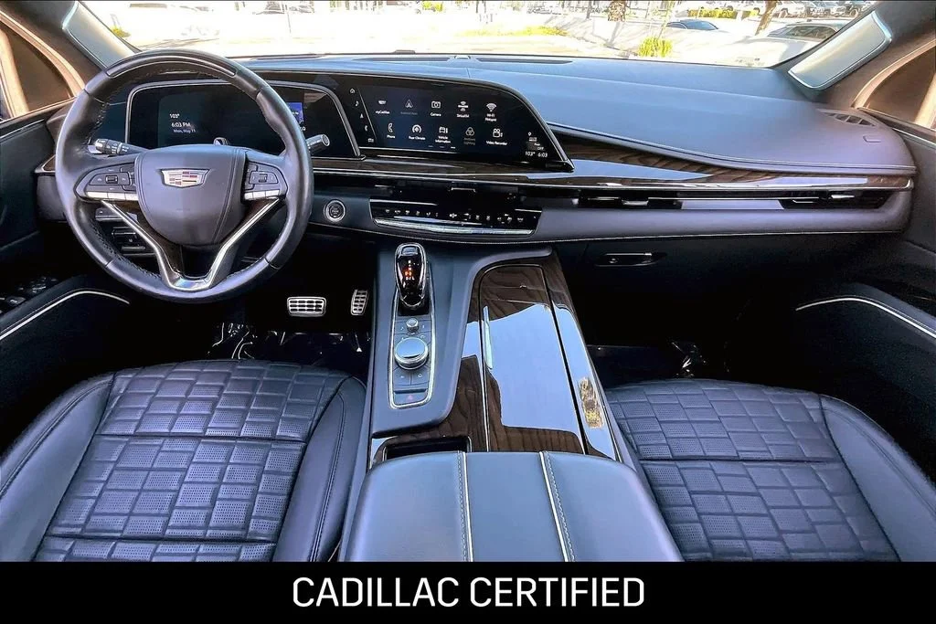 Used 2024 Dark Emerald Metallic Cadillac Sport Platinum image 14