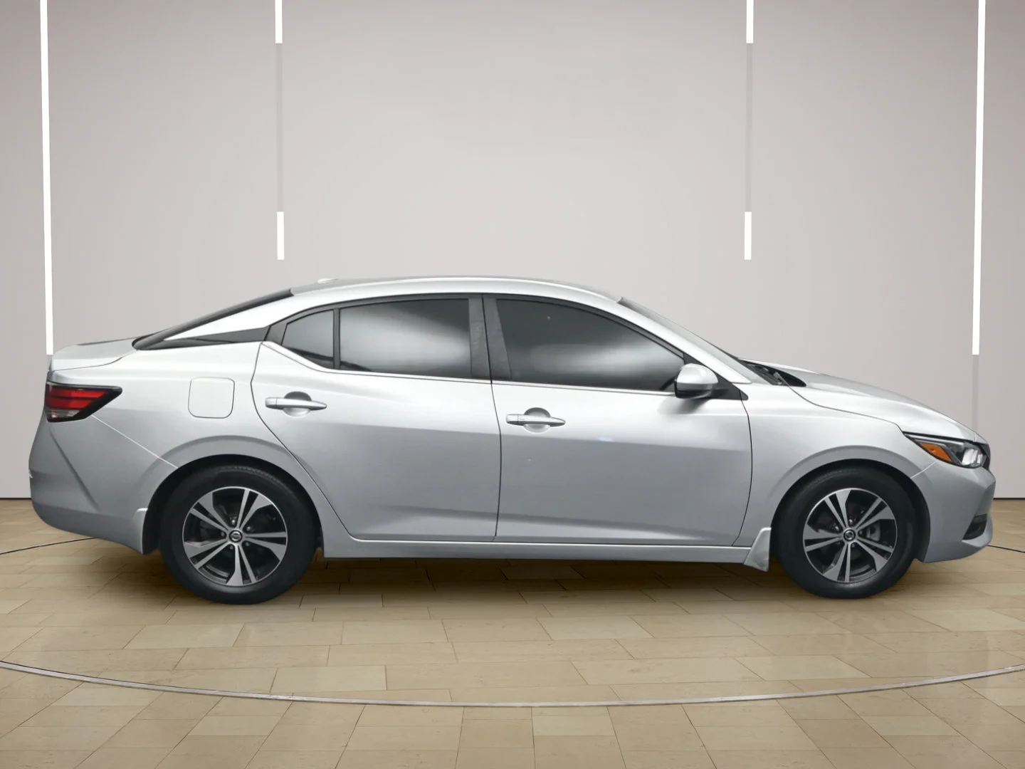 Certified Used 2020 Brilliant Silver Metallic Nissan SV image 8
