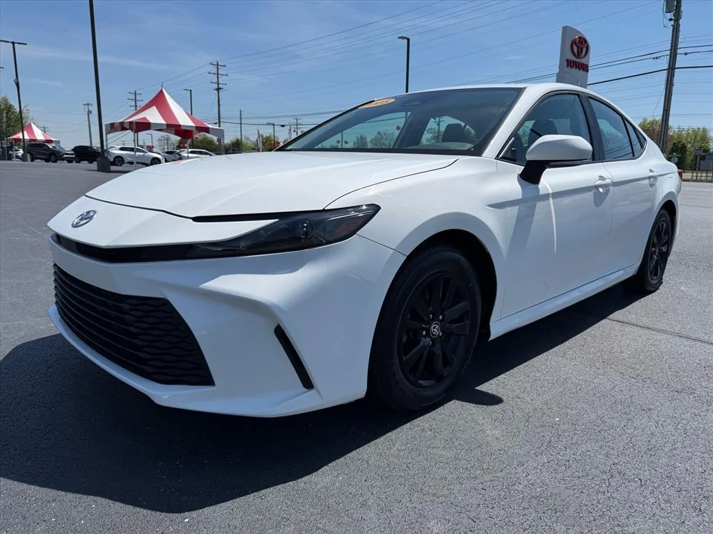 Certified Used 2025 White Toyota LE image 4