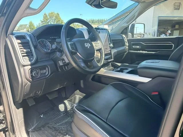 Used 2024 Diamond Black Crystal Pearlcoat Ram Laramie image 19