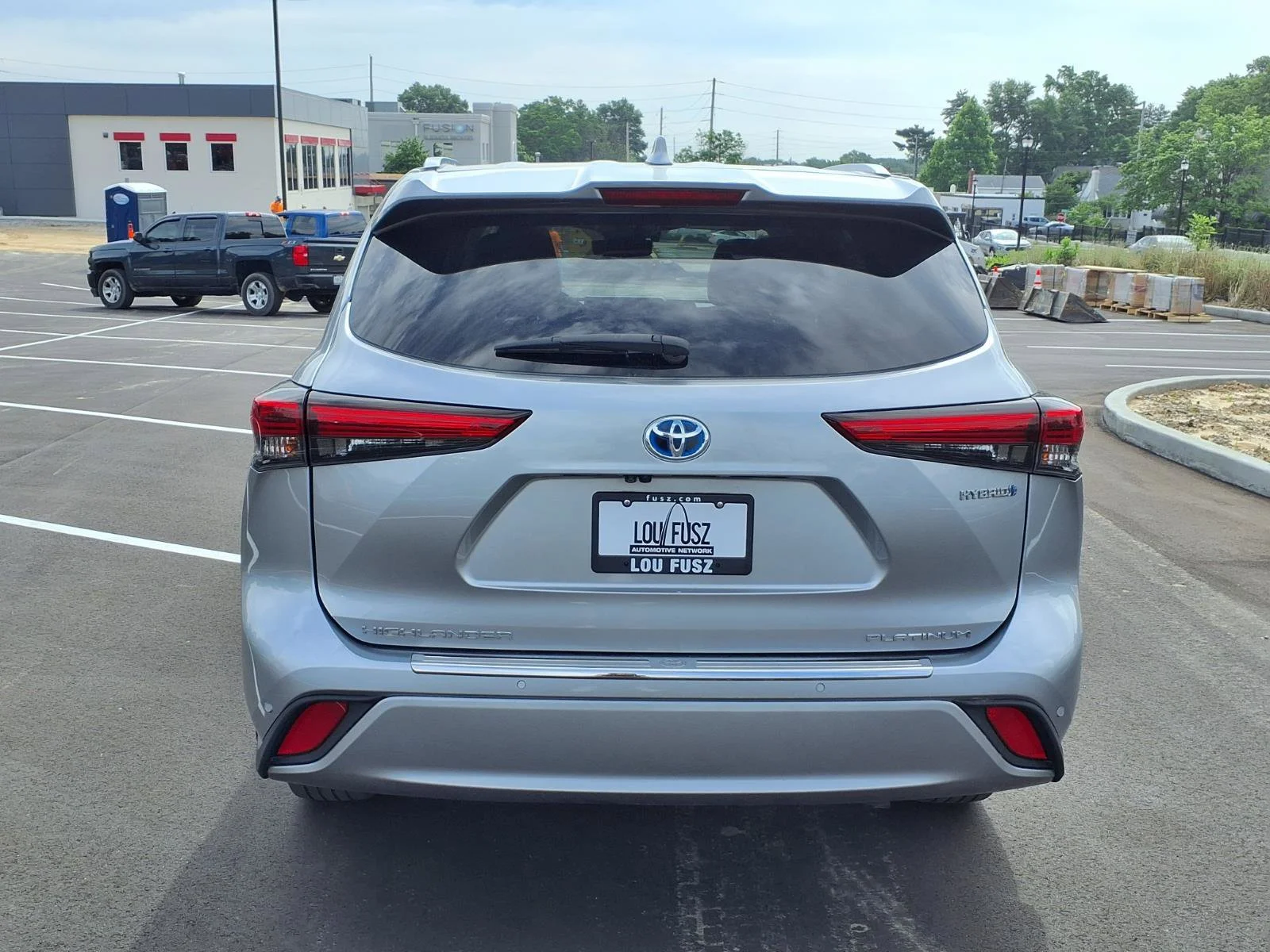 Used 2021 Celestial Silver Metallic Toyota Hybrid Platinum image 28