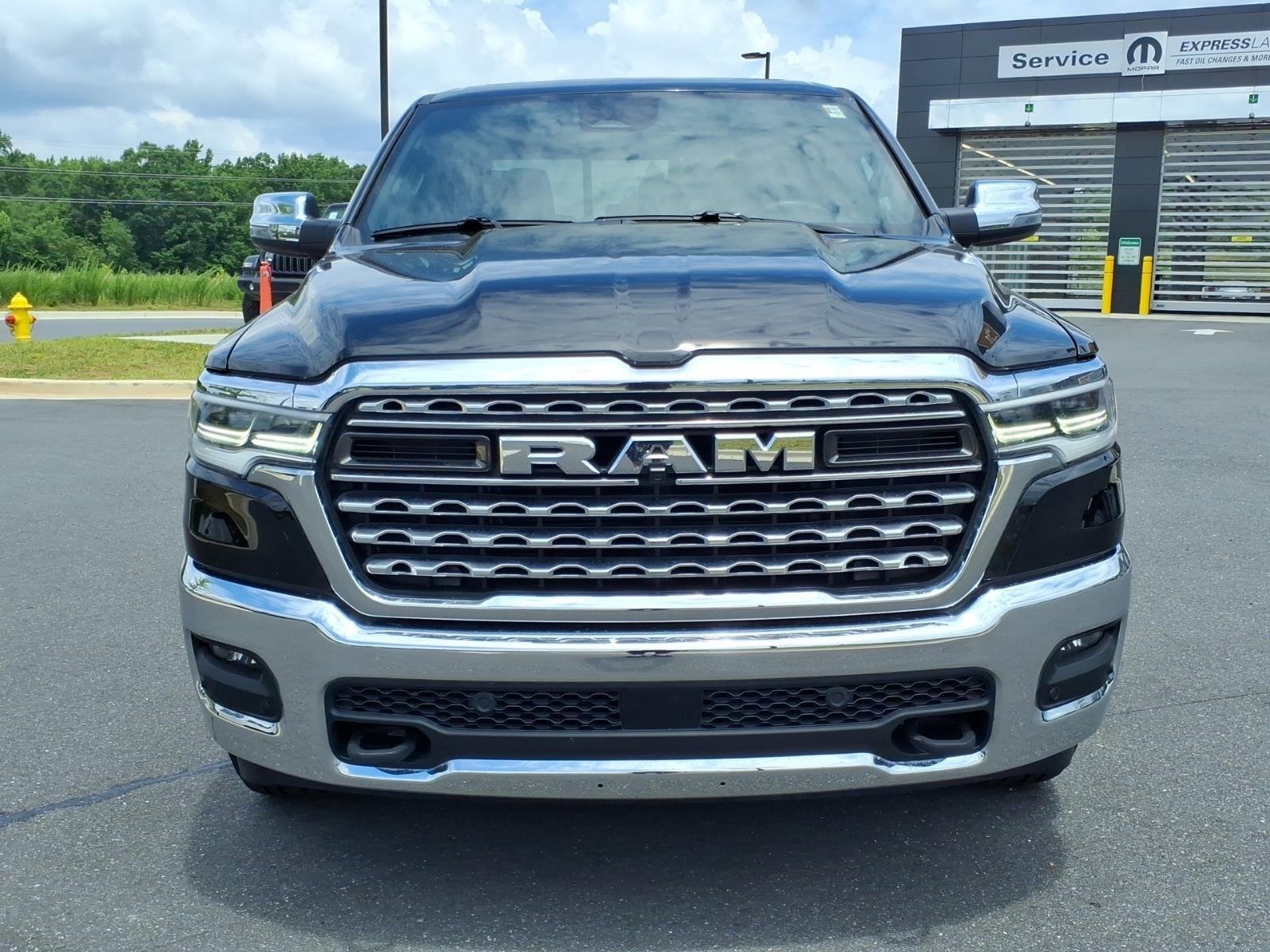 Used 2026 Diamond Black Crystal Pearlcoat Ram Limited image 14