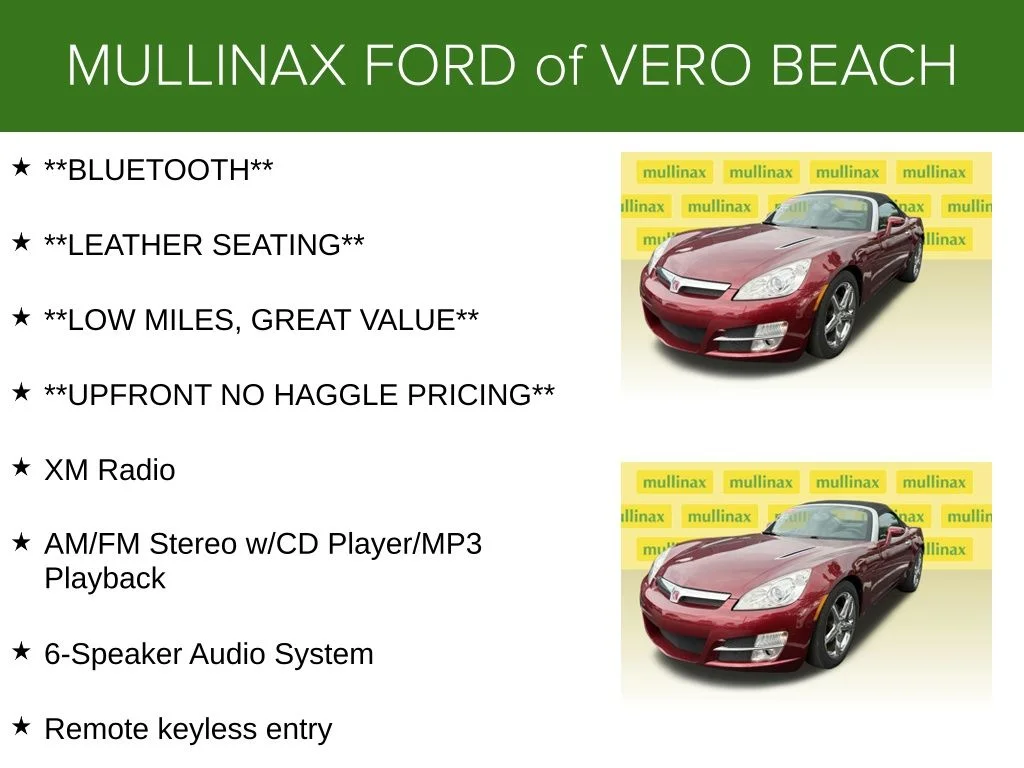 Used 2009 Red Saturn Base image 6