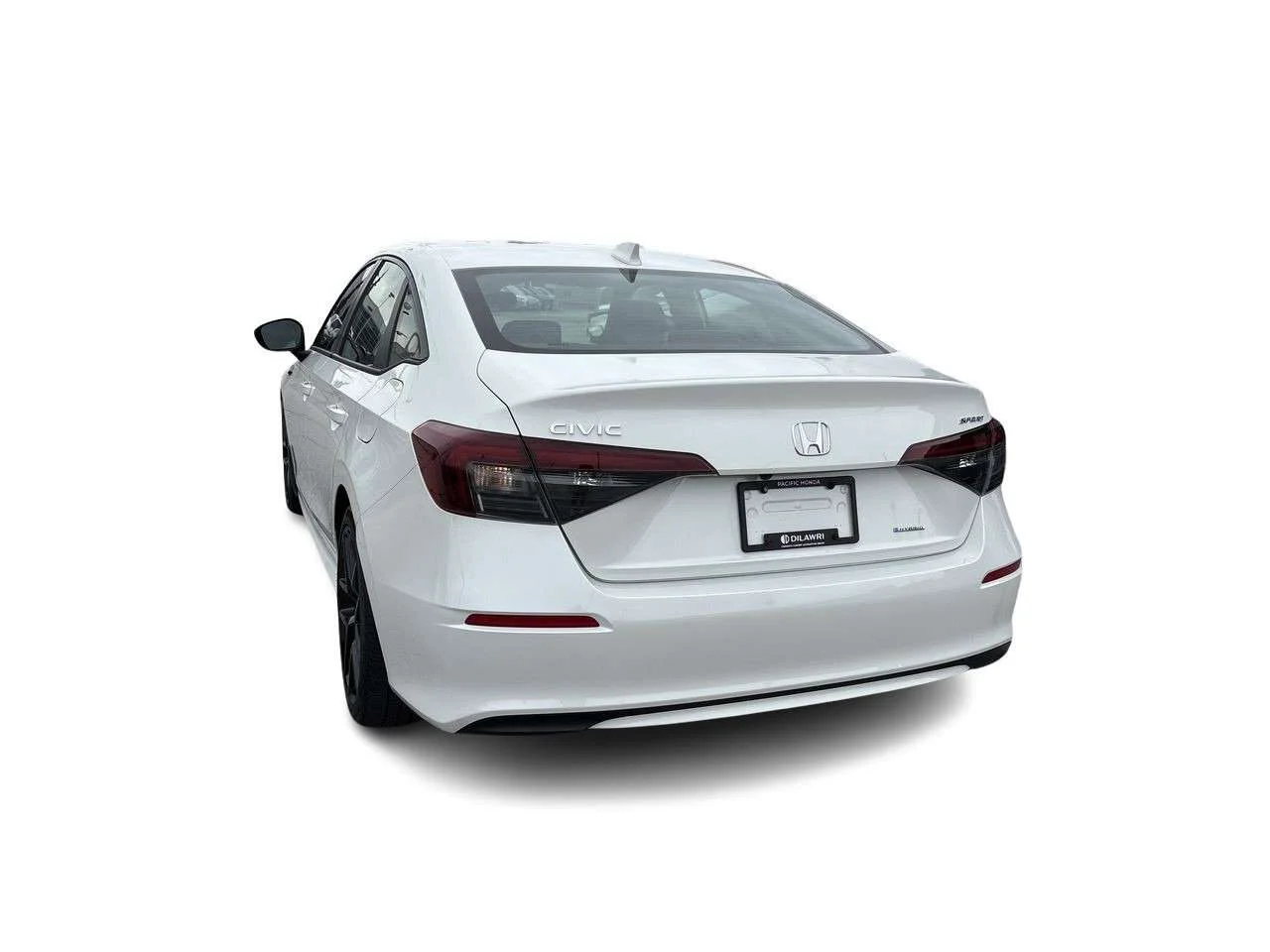 Used 2025 Platinum White Pearl Honda Sport eCVT Sedan Certified Pre-Owned   No Accident image 11