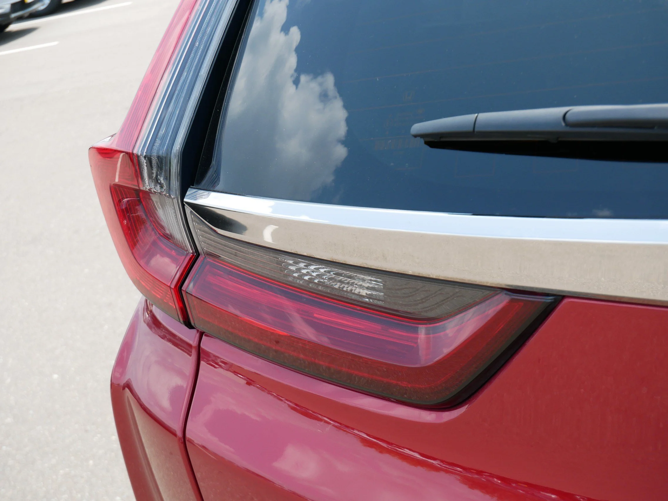 Used 2021 Radiant Red Metallic Honda EX image 17