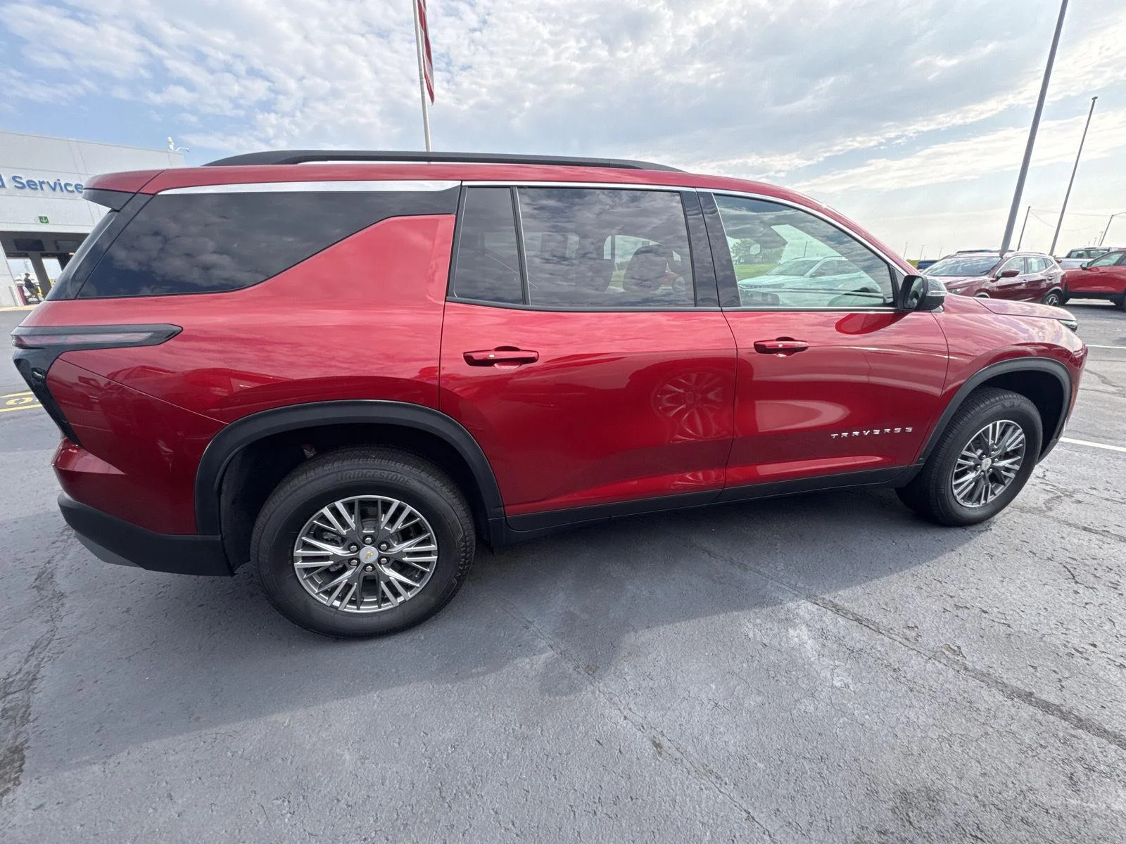 Used 2026 Radiant Red Tintcoat Chevrolet LT image 4