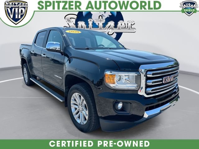 Onyx Black 2020 GMC Canyon Pickup Truck Four-Wheel Drive 8-Speed Automatic