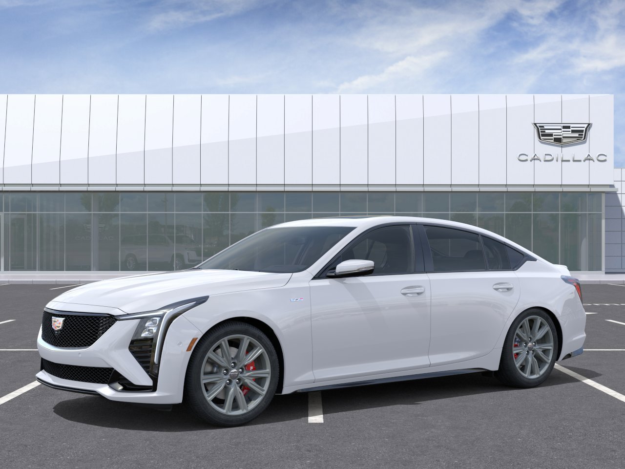 New 2026 Summit White Cadillac V-Series image 2
